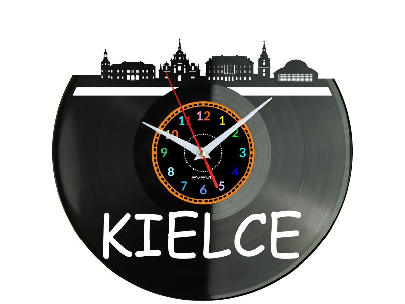 Kielce Miasto Polska Zegar Ścienny 