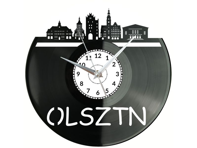 Olsztyn Miasto Polska Zegar Ścienny