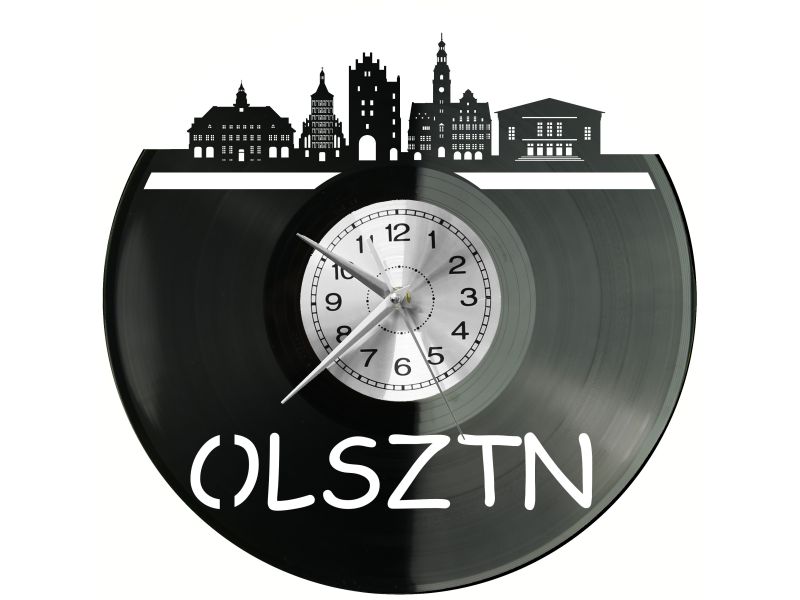 Olsztyn Miasto Polska Zegar Ścienny