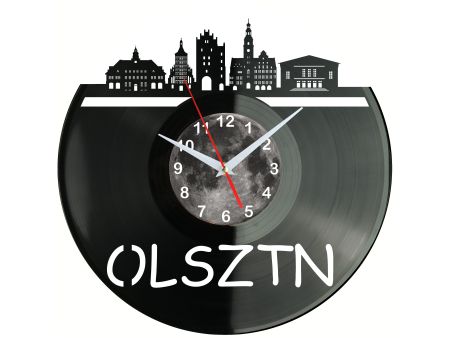 Olsztyn Miasto Polska Zegar Ścienny