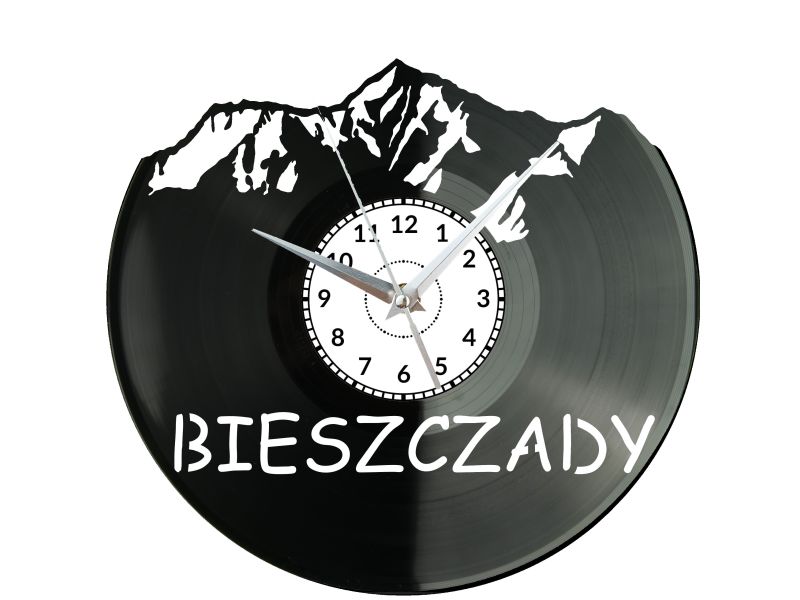 Bieszczady Góry Polska Zegar Ścienny