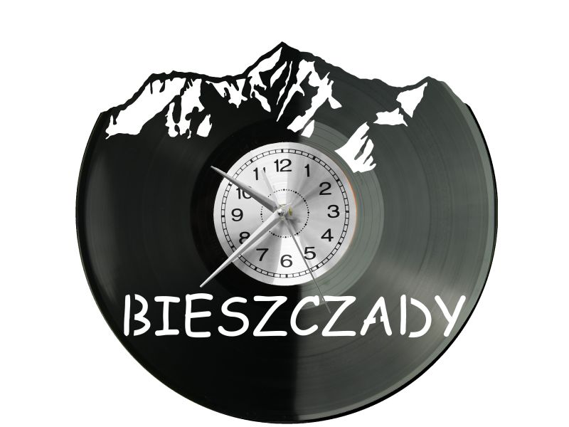 Bieszczady Góry Polska Zegar Ścienny