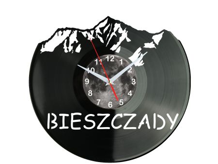 Bieszczady Góry Polska Zegar Ścienny