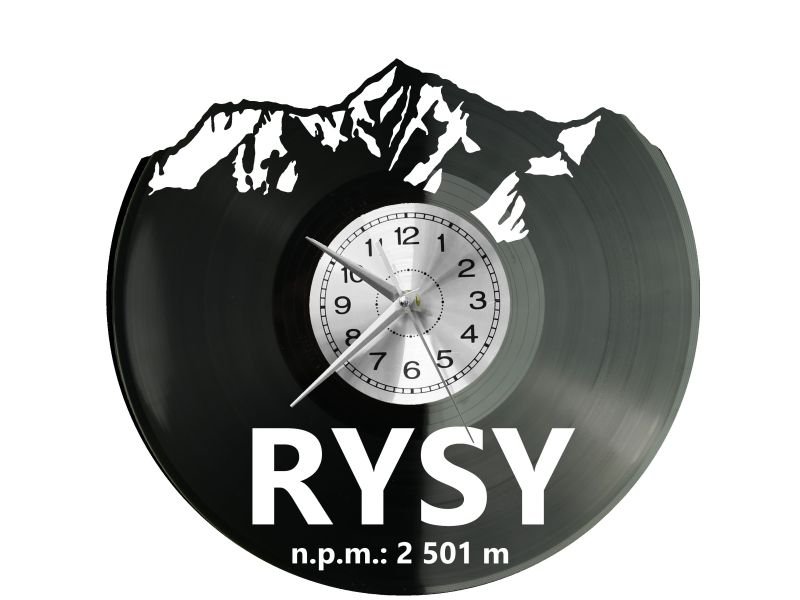 Rysy Góry Tatry Polska Zegar Ścienny