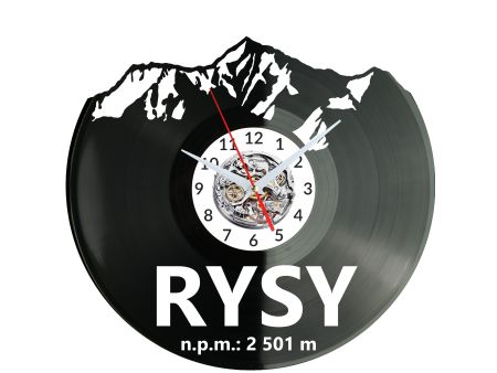 Rysy Góry Tatry Polska Zegar Ścienny