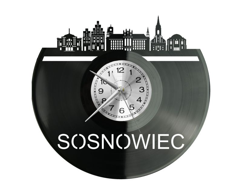 Sosnowiec Miasto Tatry Polska Zegar Ścienny