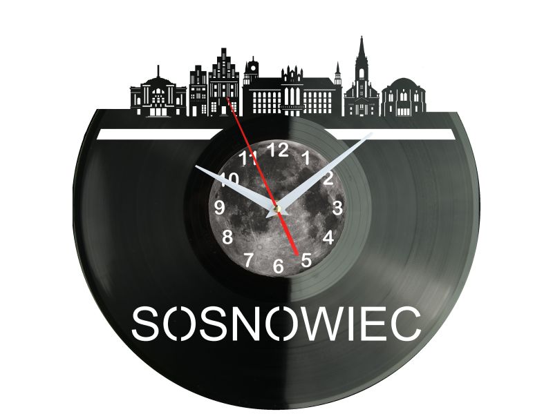 Sosnowiec Miasto Tatry Polska Zegar Ścienny