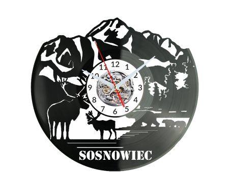 Sosnowiec Miasto Tatry Polska Zegar Ścienny