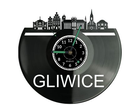 Gliwice Miasto Polska Zegar Ścienny