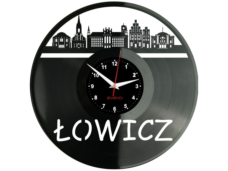 Łowicz Miasto Polska Zegar Ścienny