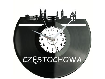 Częstochowa Miasto Polska Zegar Ścienny