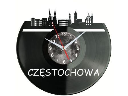 Częstochowa Miasto Polska Zegar Ścienny