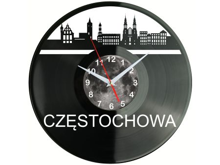 Częstochowa Miasto Polska Zegar Ścienny