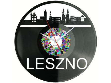 Leszno Miasto Polska Zegar Ścienny