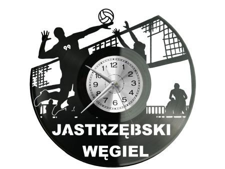 Jastrzębski Węgiel PlusLiga Siatkówka Klubowa Zegar Ścienny