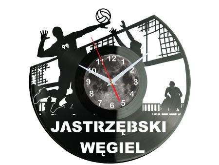 Jastrzębski Węgiel PlusLiga Siatkówka Klubowa Zegar Ścienny