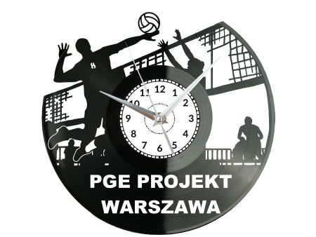 Projekt Warszawa PlusLiga Siatkówka Klubowa Zegar Ścienny