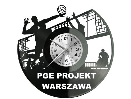 Projekt Warszawa PlusLiga Siatkówka Klubowa Zegar Ścienny