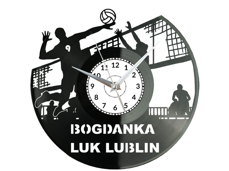 BOGDANKA LUK Lublin PlusLiga Siatkówka Zegar Ścienny