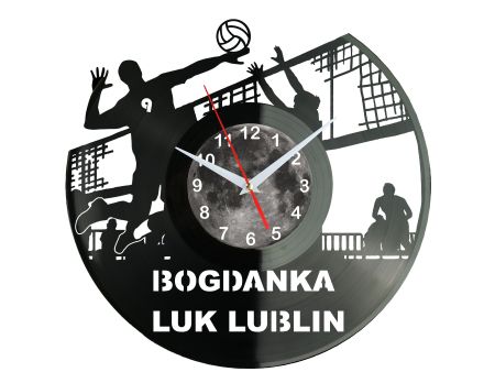 BOGDANKA LUK Lublin PlusLiga Siatkówka Zegar Ścienny