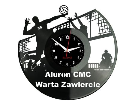 Aluron CMC Warta Zawiercie PlusLiga Siatkówka Zegar Ścienny