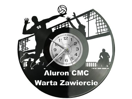 Aluron CMC Warta Zawiercie PlusLiga Siatkówka Zegar Ścienny