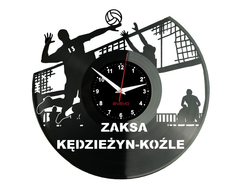 ZAKSA Kędzierzyn-Koźle PlusLiga Siatkówka Zegar Ścienny 