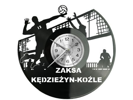 ZAKSA Kędzierzyn-Koźle PlusLiga Siatkówka Zegar Ścienny 