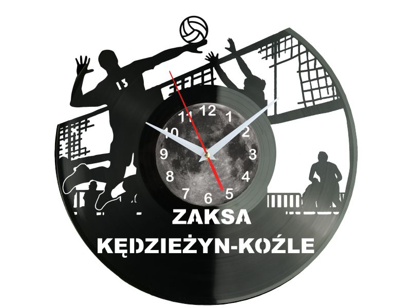 ZAKSA Kędzierzyn-Koźle PlusLiga Siatkówka Zegar Ścienny 