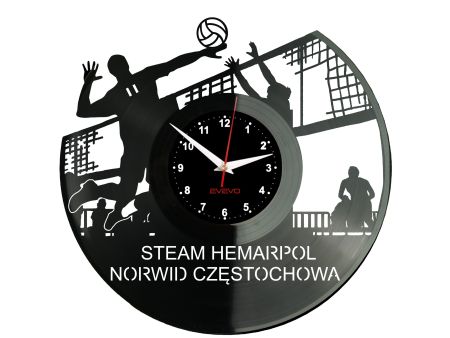 Steam Hemarpol Norwid Częstochowa PlusLiga Zegar Ścienny