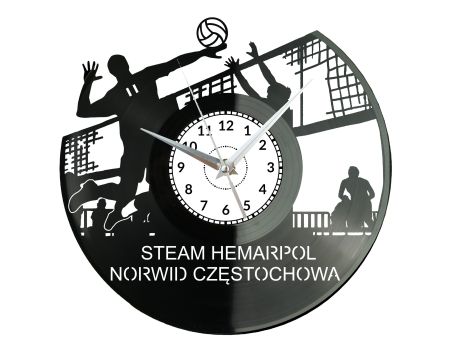 Steam Hemarpol Norwid Częstochowa PlusLiga Zegar Ścienny