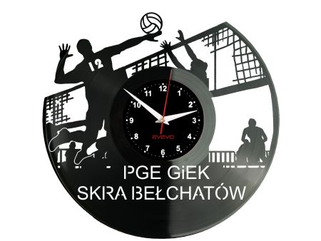 PGE GiEK SKRA Bełchatów PlusLiga Zegar Ścienny