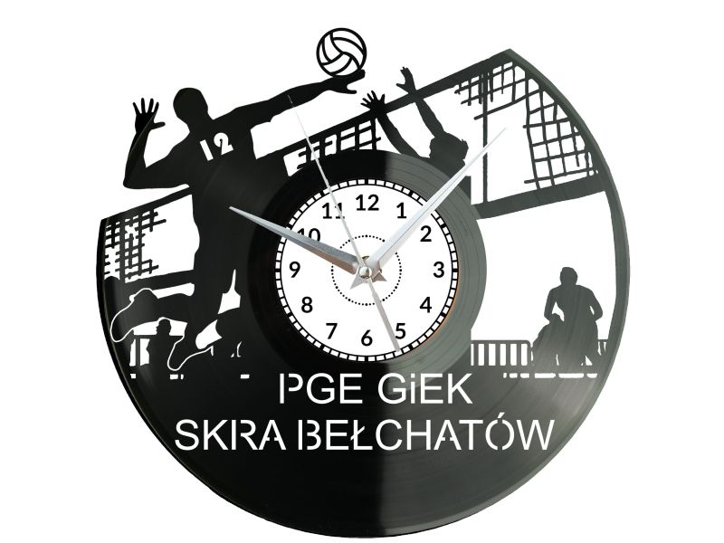 PGE GiEK SKRA Bełchatów PlusLiga Zegar Ścienny