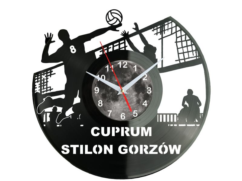 Cuprum Stilon Gorzów PlusLiga Zegar Ścienny