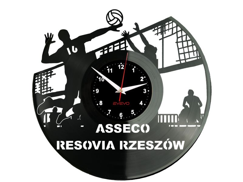 Asseco Resovia Rzeszów PlusLiga Zegar Ścienny