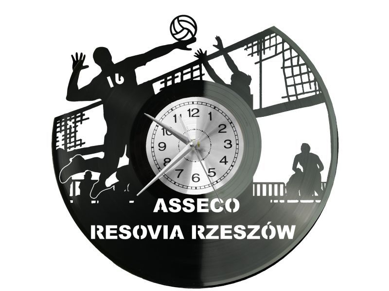 Asseco Resovia Rzeszów PlusLiga Zegar Ścienny