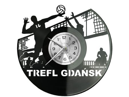 Trefl Gdańsk PlusLiga Zegar Ścienny