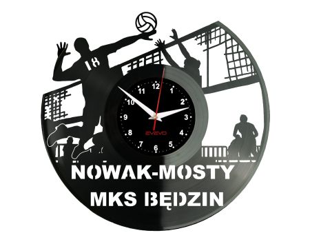 Nowak-Mosty MKS Będzin PlusLiga Zegar Ścienny