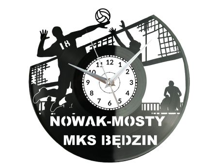 Nowak-Mosty MKS Będzin PlusLiga Zegar Ścienny