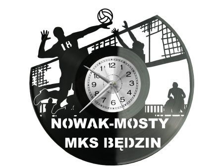 Nowak-Mosty MKS Będzin PlusLiga Zegar Ścienny