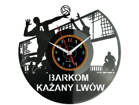 Barkom Każany Lwów PlusLiga Zegar Ścienny