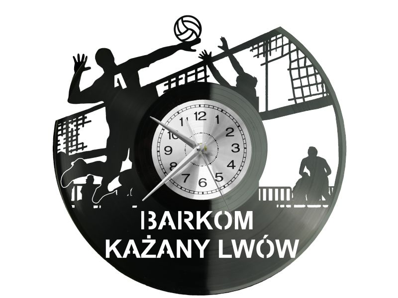 Barkom Każany Lwów PlusLiga Zegar Ścienny