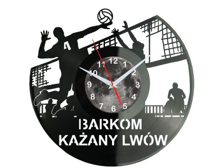 Barkom Każany Lwów PlusLiga Zegar Ścienny