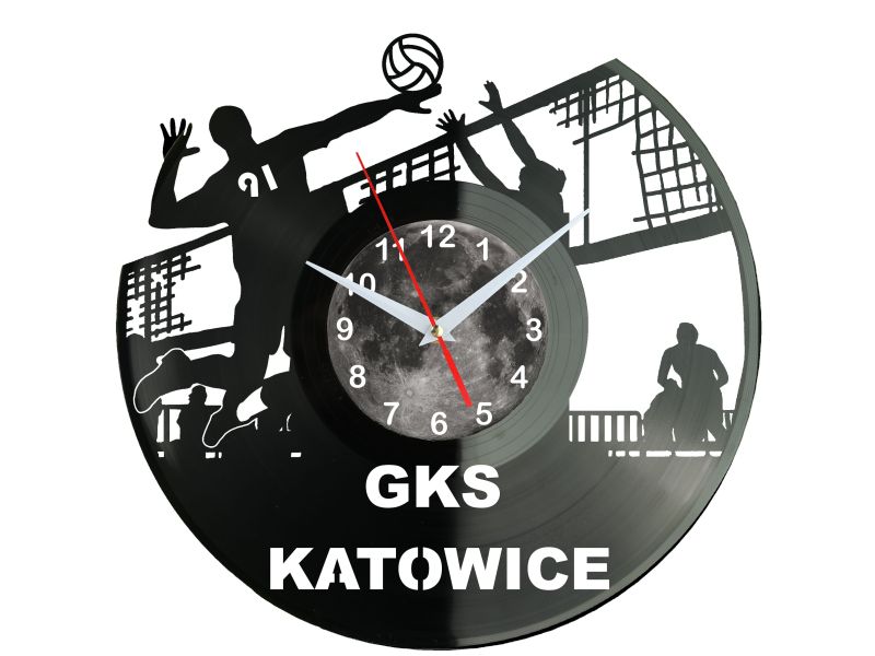 GKS Katowice PlusLiga Zegar Ścienny