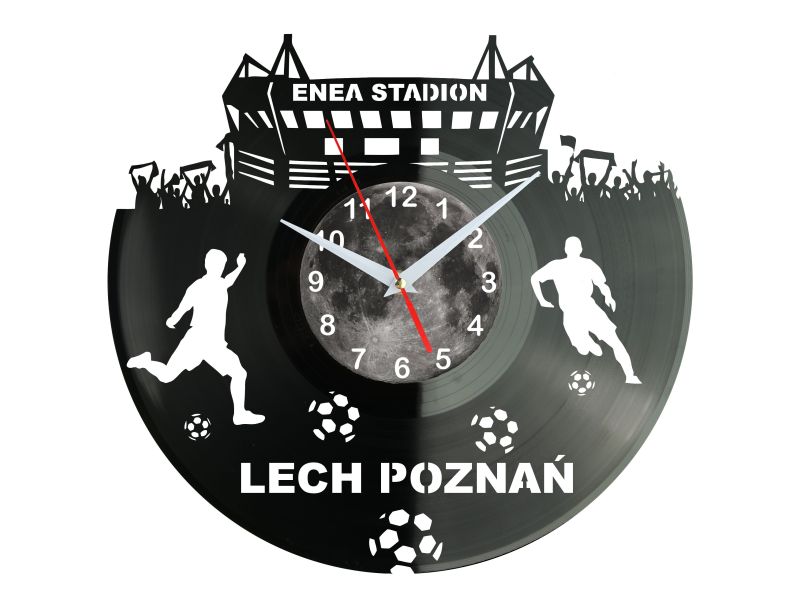 Lech Poznań Ekstraklasa Piłkarska Polska Zegar Ścienny