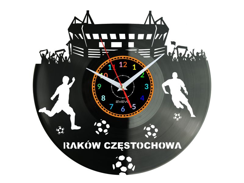 Raków Częstochowa Ekstraklasa Piłkarska Polska Zegar Ścienny