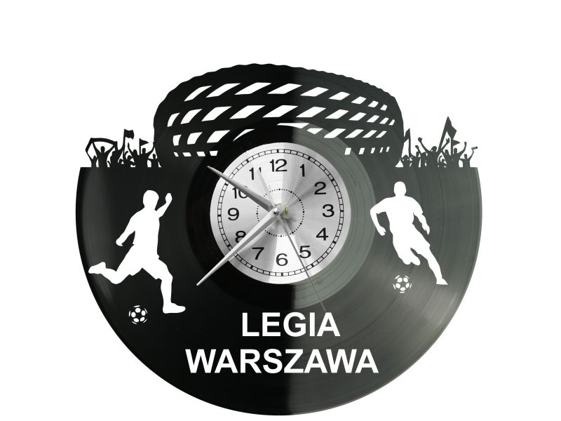 Legia Warszawa Zegar Ścienny