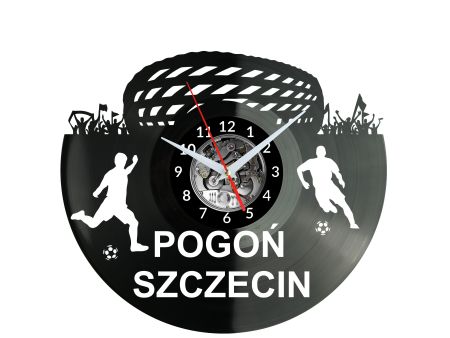 Pogoń Szczecin Zegar Ścienny Płyta Winylowa Nowoczesny Dekoracyjny Na Prezent Urodziny X0233 evevo.pl