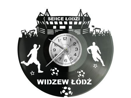 Widzew Łódź Zegar Ścienny