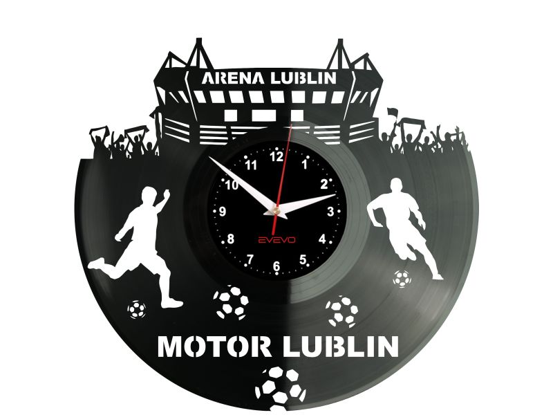 Motor Lublin Zegar Ścienny